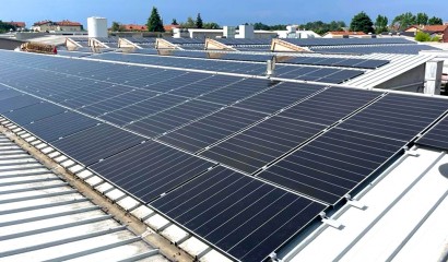Photovoltaic system installation completed at Omnia Plastica