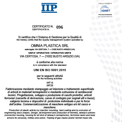 Certificato IIP